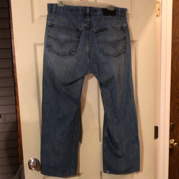 36x27 Harley Davidson distressed jeans - Picture 6 of 9